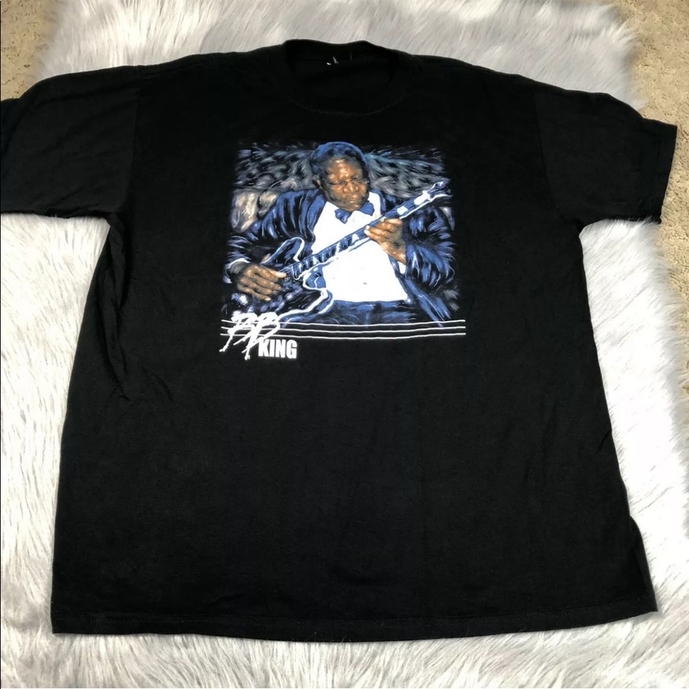 Vintage BB King Jazz Blues Black 2006-07 Tour T Shirt